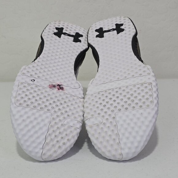 Under Armour Project The Rock 1 Delta Training Sneaker White/Black/Off White UA - Picture 10 of 10